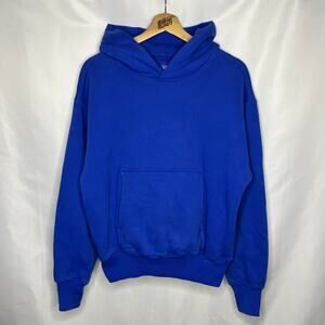 Kanye West Ye Yeezy YZY GAP Perfect Reversible Double Layer Hoodie Blue S